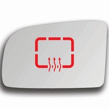 Spiegelglas Links Beheizbar