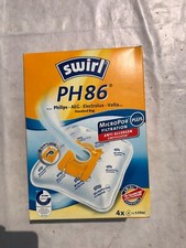 3 x SWIRL PH86 Staubsaugerbeutel für Philips AEG Electrolux Progress Volta