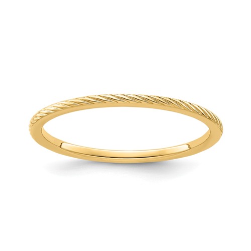10k gelbgold mm gedrehtes - 10k,