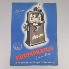 Werbung Knetmaschine