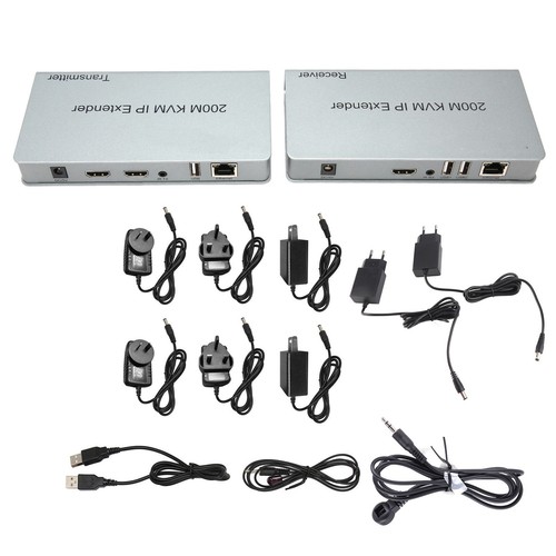 200m kvm extender - rj45, hd
