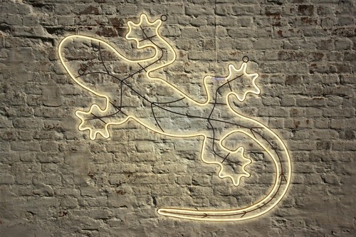Led figur neon - neon, metall