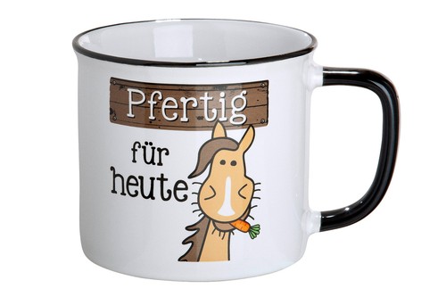 Gilde keramik tasse pfertig - tasse, "