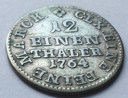 Thaler 1764 silber - 1/12,