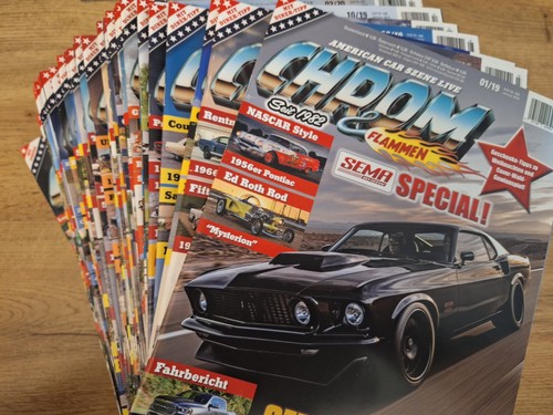 Chrom flammen us cars - flammen,,