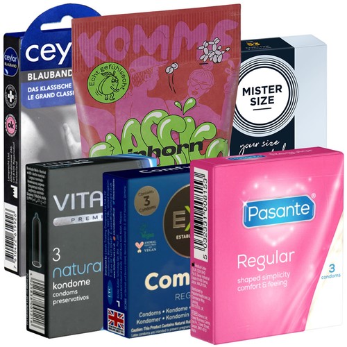 Kondomotheke sixpack 6x3 - kondomotheke®,