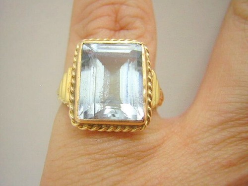 Aquamarin ring 585 000 - aquamarin, in