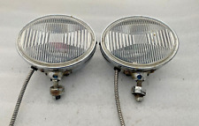 Oldtimer Zusatzscheinwerfer Chrom Oval 15 / 19 cm Sirius