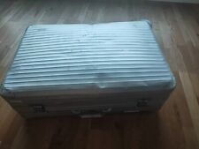 Rimowa Koffer Alu Jumbo Größe L, silber, Original Vintage, 2 Rollen und Griff