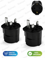 2 Stück Reiseadapter UK