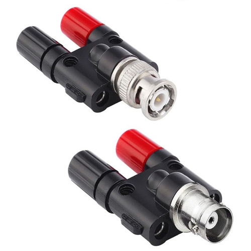 Bnc stecker auf dual - auf, 4mm