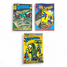 3 Vintage Comics Die Spinne &