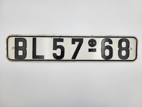 Kennzeichen nummernschild ddr - nummernschild,