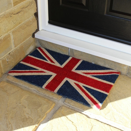 Union jack flagge fußmatte - jack,