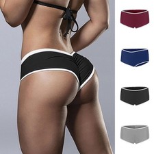 Shorts Freizeit High Waist Hot Pants Jogging Damen Laufen Scrunch Sport