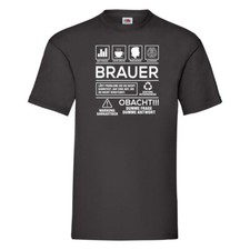 Achtung Probleme: Brauer | Bier Brauer | Brauerei T-Shirt Schwarz