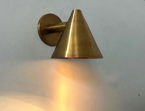Art deco messing wandleuchte - art,