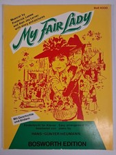Noten: My Fair Lady, Musical mit Geschichte und Bildern, Heumann, 1956, Bosworth