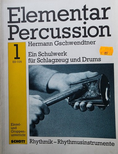 Noten elementar percussion - noten,