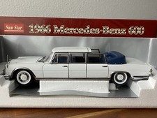 Sun Star 1:18 Mercedes Pullmann 1:18 Weiß Landaulet 1966 Sun Star 2301 1:18  OVP