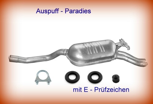 Endschalldämpfer für