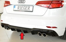 Rieger Heckeinsatz Diffusor passend für Audi A3 8V S-Line FL 2. Wahl 00088182