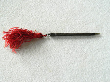 Nachlass-sehr selten schöner echt 830er Silber Bleistift-ANTIK-ca. 9 cm lang-Rar