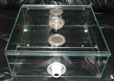 Ameisen ANTSTORE ARENA Terrarium Becken-SET - 30x30x10 cm - Glasrahmen-Abdeckung