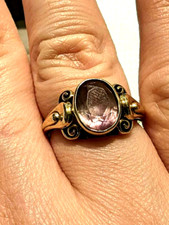 Ladies' ring amethyst 333