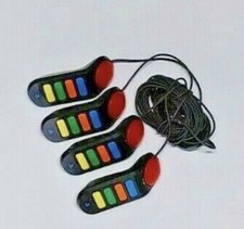 Sony Playstation 2 PS2 Buzz Controller Party Buzzer Set