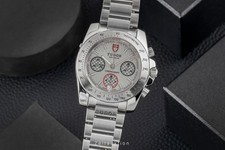 Tudor sport chronograph silver - tudor,