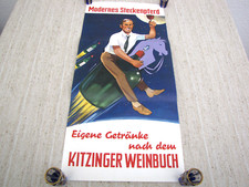 Werbeplakat Drogerie Kitzinger