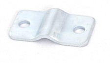 100 x Mattenzaun Montageklemme Gabione Zaun Klemme 38x20 Stahlgitter Zaun VERZ.