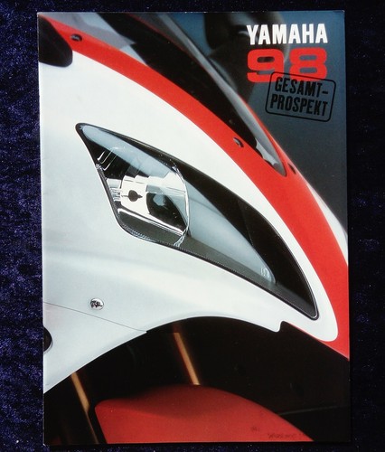 Yamaha gesamtprospekt 1998 - yamaha,