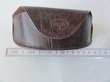 FOSSIL Etui Herren Damen Designer Sonnenbrille Sunglasses Brillenetui softcase