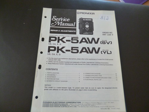 Original service manual - service,