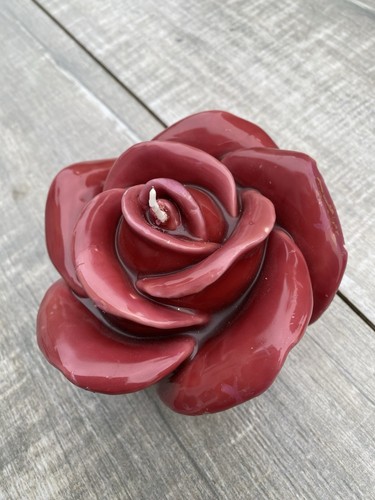 Formkerze rose rosenform - formkerze,
