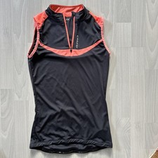 Damen Lauf Shirt Fahrrad Trikot Gr. S von BPro grau/orange Topzustand