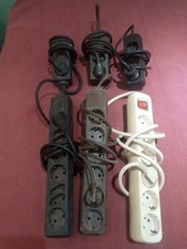 6x Steckdosenverteiler Leisten Konvolut