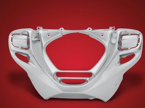 Bugspoiler chrom neu honda - bugspoiler,