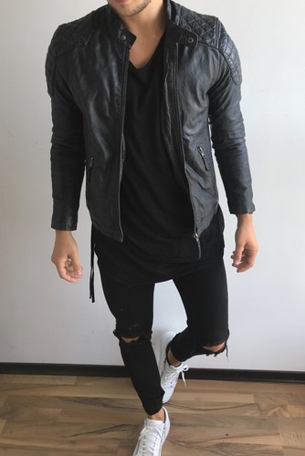 Neu freaky nation - nation, lederjacke