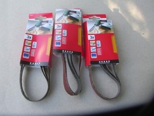 KWB 3 Packungen Schleifpapier Powerfeile  13x457mm Körnung mix   /  ContPal9aK11