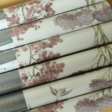 6 Rollen Mauve Weide Wald