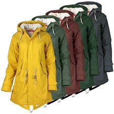 Derbe Damen Regen Winter Jacke