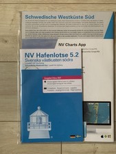 8 Sätze Seekarten Mit Hafenhandbücher komplett