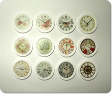 Miniatur Uhr, Wanduhr Retro