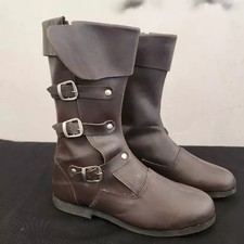 Mittelalter Leder Stiefel