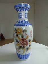 Alte Original chinesische Porzellanvase handbemalt ca.62cm MING DYNASTIE