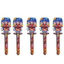 5x Folienballon Clown