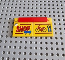 LEGO City Ersatzteile Shop Schild 7641 6179 P29